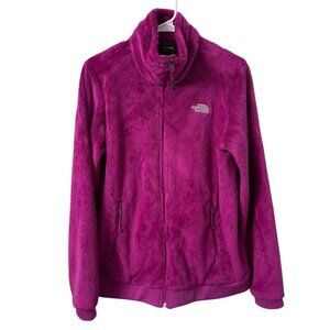 The North Face Womens M/M Osito Fleece Jacket Fuschia Pink Purple